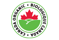 Official Canada Organic Biologique logo, featuring the maple leaf, certifying Ultimate Organic Life products comply with Canadian organic standards