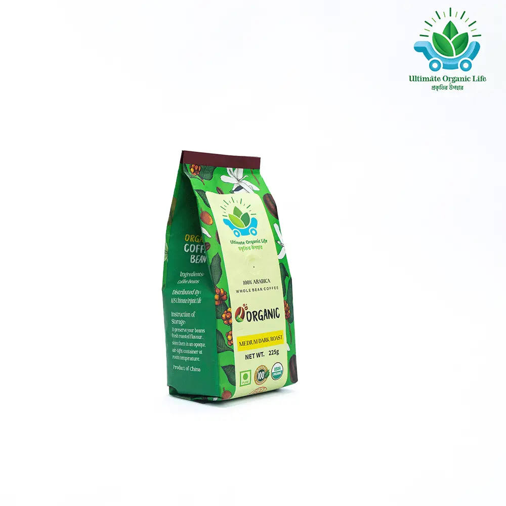Organic Medium Dark Roast 225g side left-4-2.webp