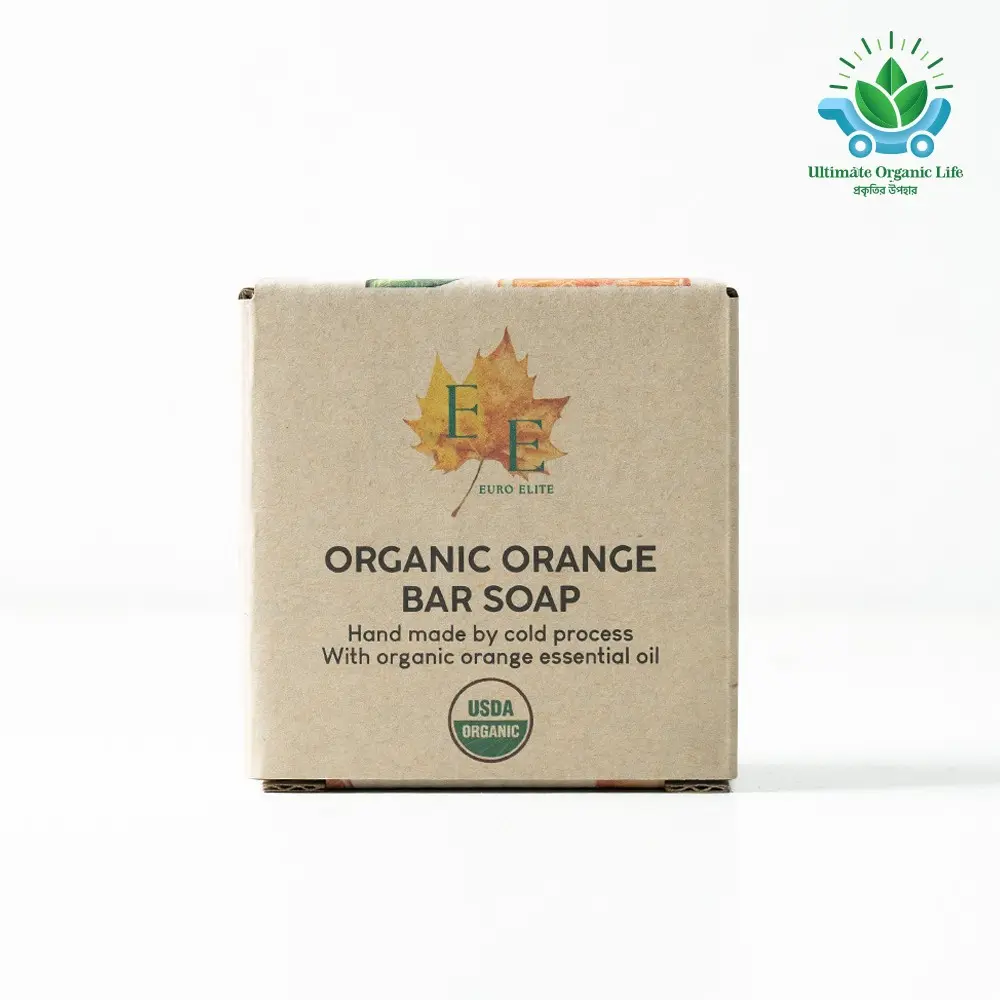 Organic Orange Bar Soap (100g)