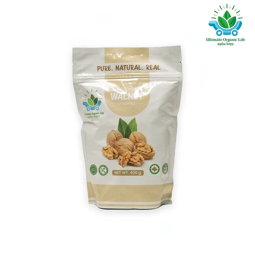 UOL Raw Organic Walnut Unsalted 400g