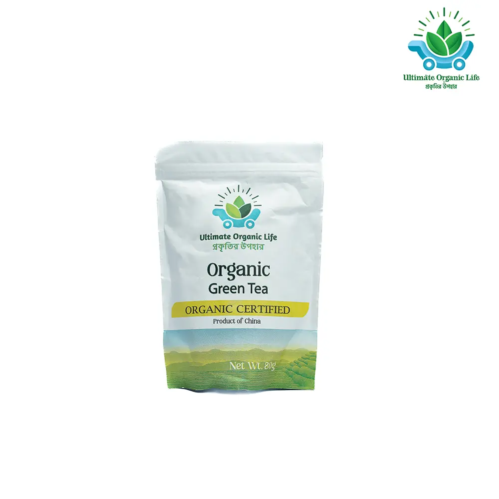 UOL Organic Green Tea 80g