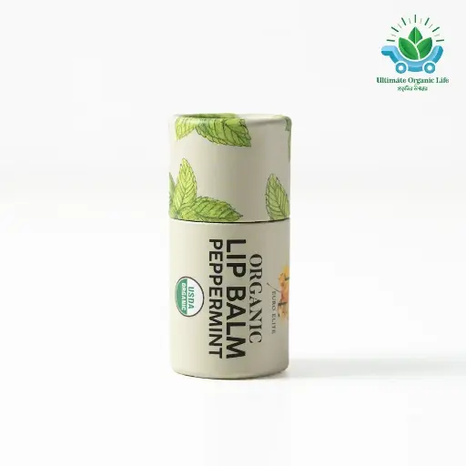 Organic Lip Balm Peppermint (6.5g)