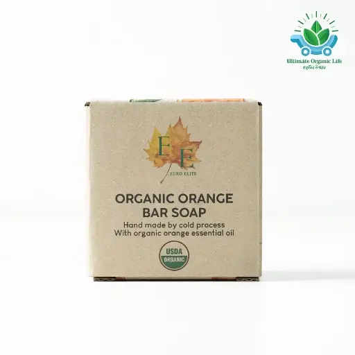 Organic Orange Bar Soap (100g)