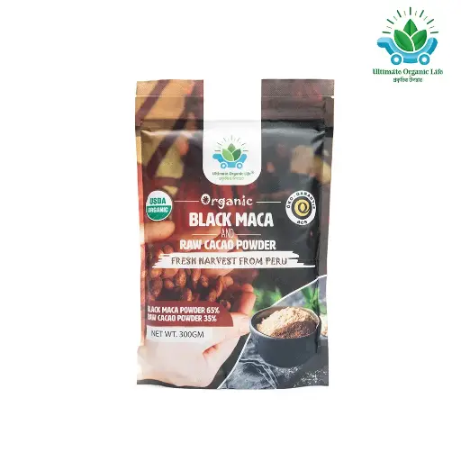 UOL Organic Black maca & Cacao Powder Blend 300g