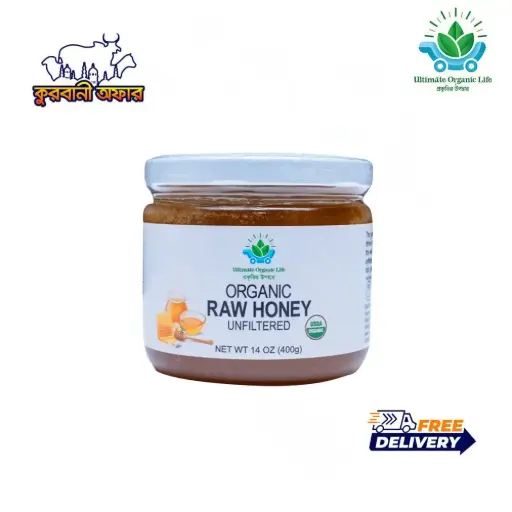 UOL Organic Raw Honey Unfiltered (400g)