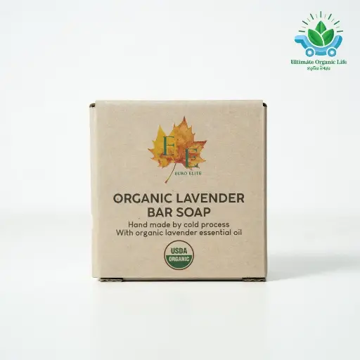 Organic Lavender Bar Soap (100g)